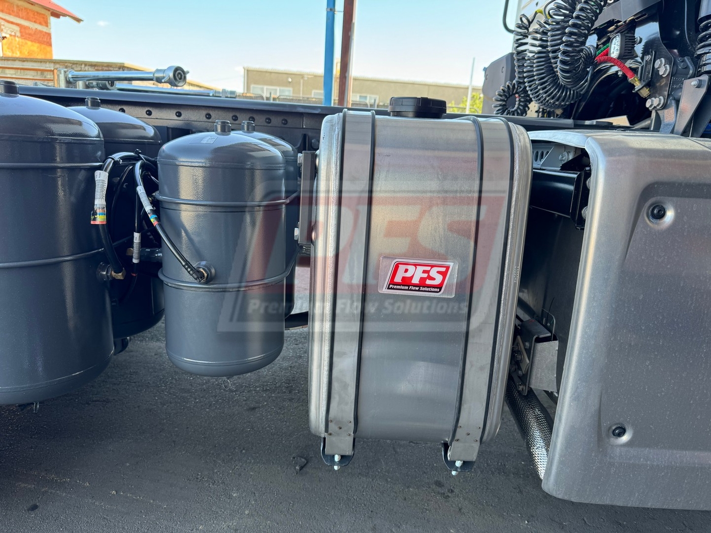 DAF – hydraulic installation kipper + low hauler