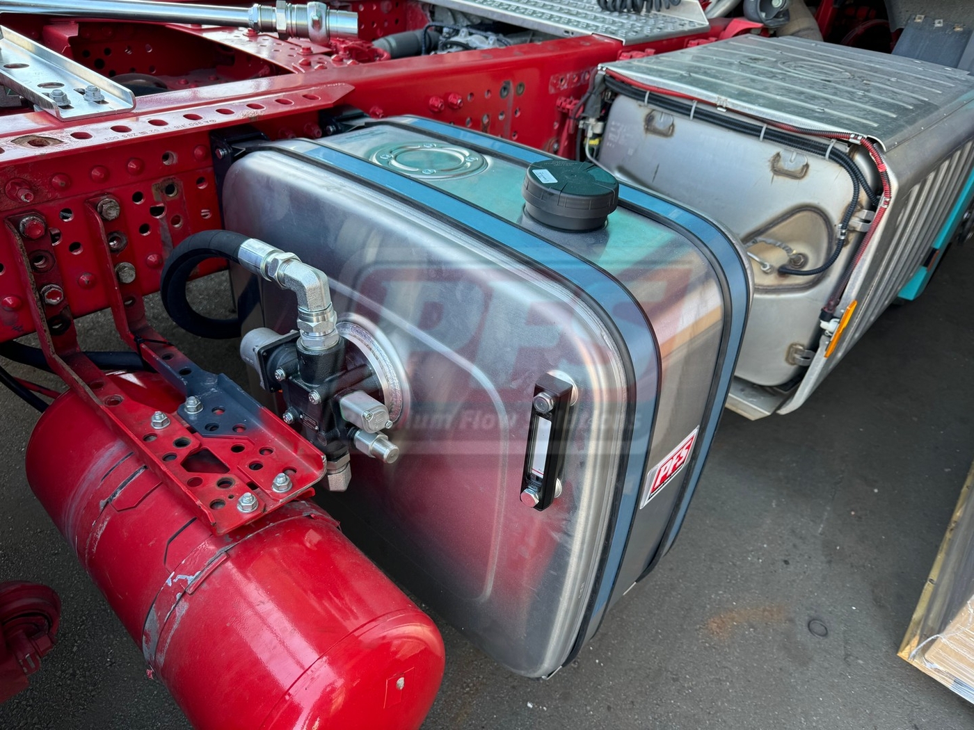 Mercedes – kipper hydraulics