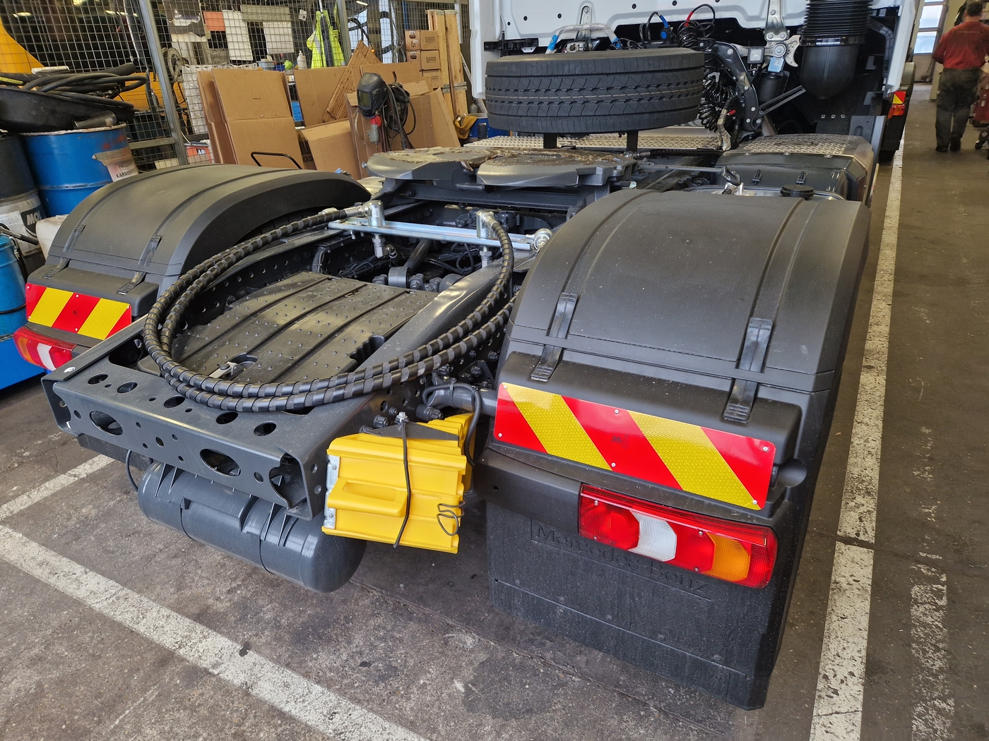 Hydraulics – Moving floor – Mercedes