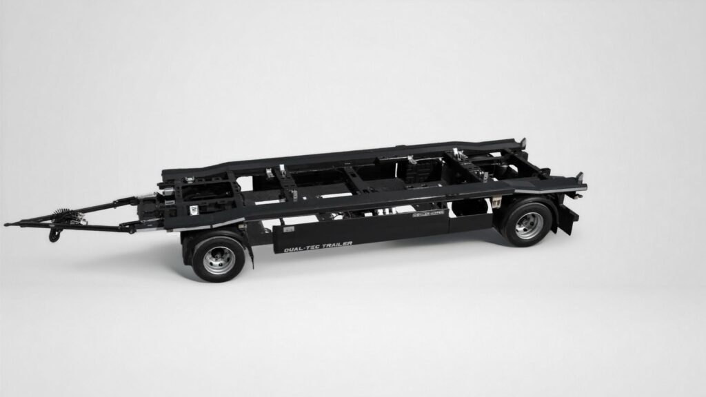 TECTRUM® TRAILER – konténerszállító pótkocsi